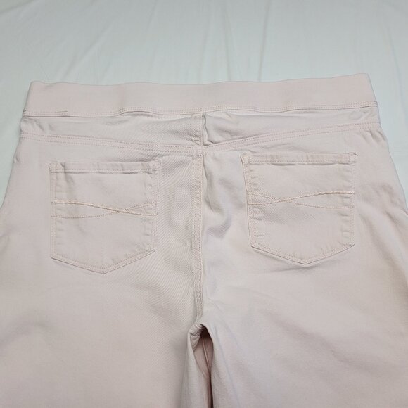 Gloria Vanderbilt Jeans Avery Skimmer Womens Size 12 Embroidered Slimming Pink - Picture 11 of 16